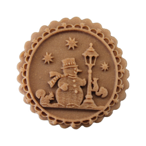 Schneemann mit Laterne (153 groß)