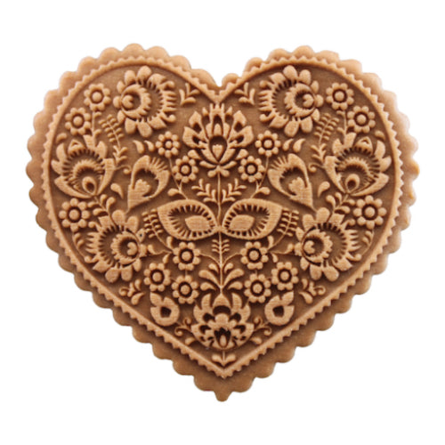 Herz mit Blumenmuster (304)