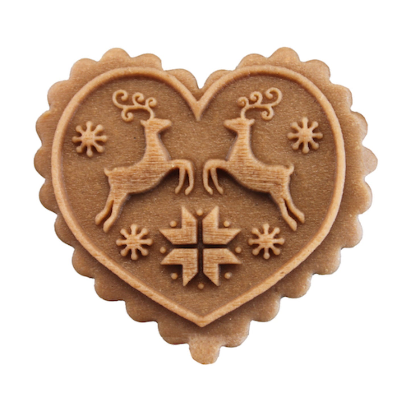 Herz mit schwedischem Hirschmotiv (308)