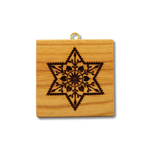 Stern mit Blume und Herzen (110)