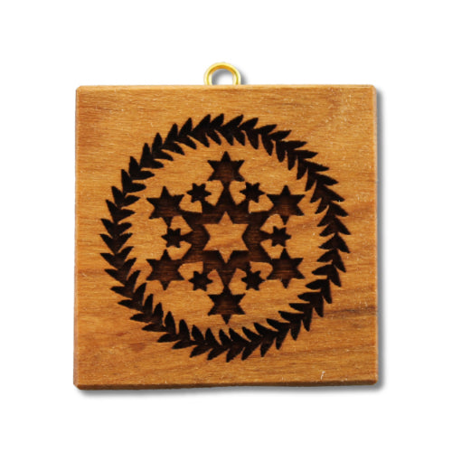 Schneeflocke mit mehreren Sternen (119)