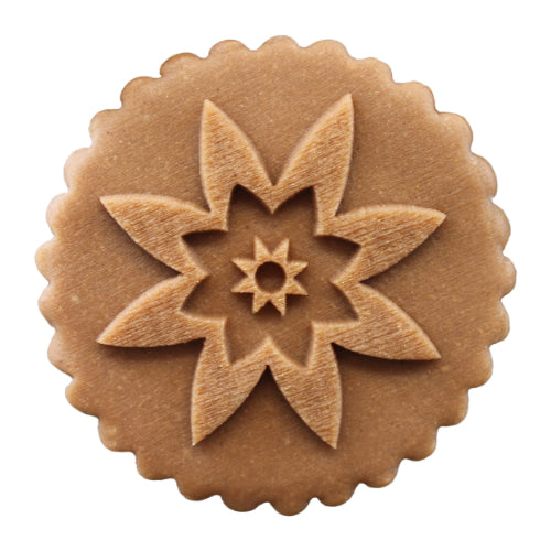 Stern mit Blume abgerundet (136)