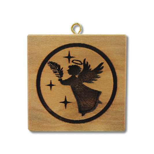 Engel fliegend mit Palmwedel (158)