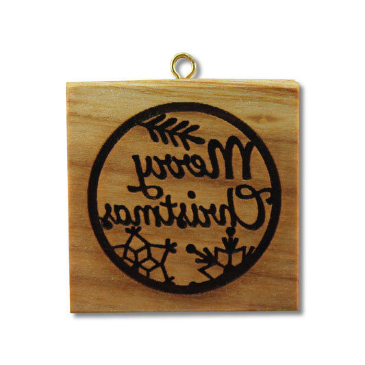 Merry Christmas klein rund (160)