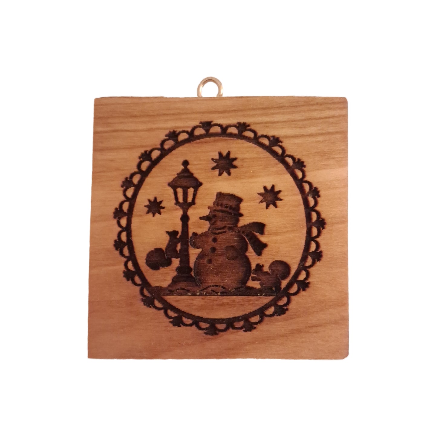 Schneemann mit Laterne (163 klein)