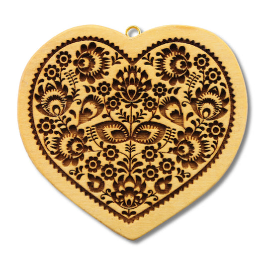 Herz mit Blumenmuster (304)