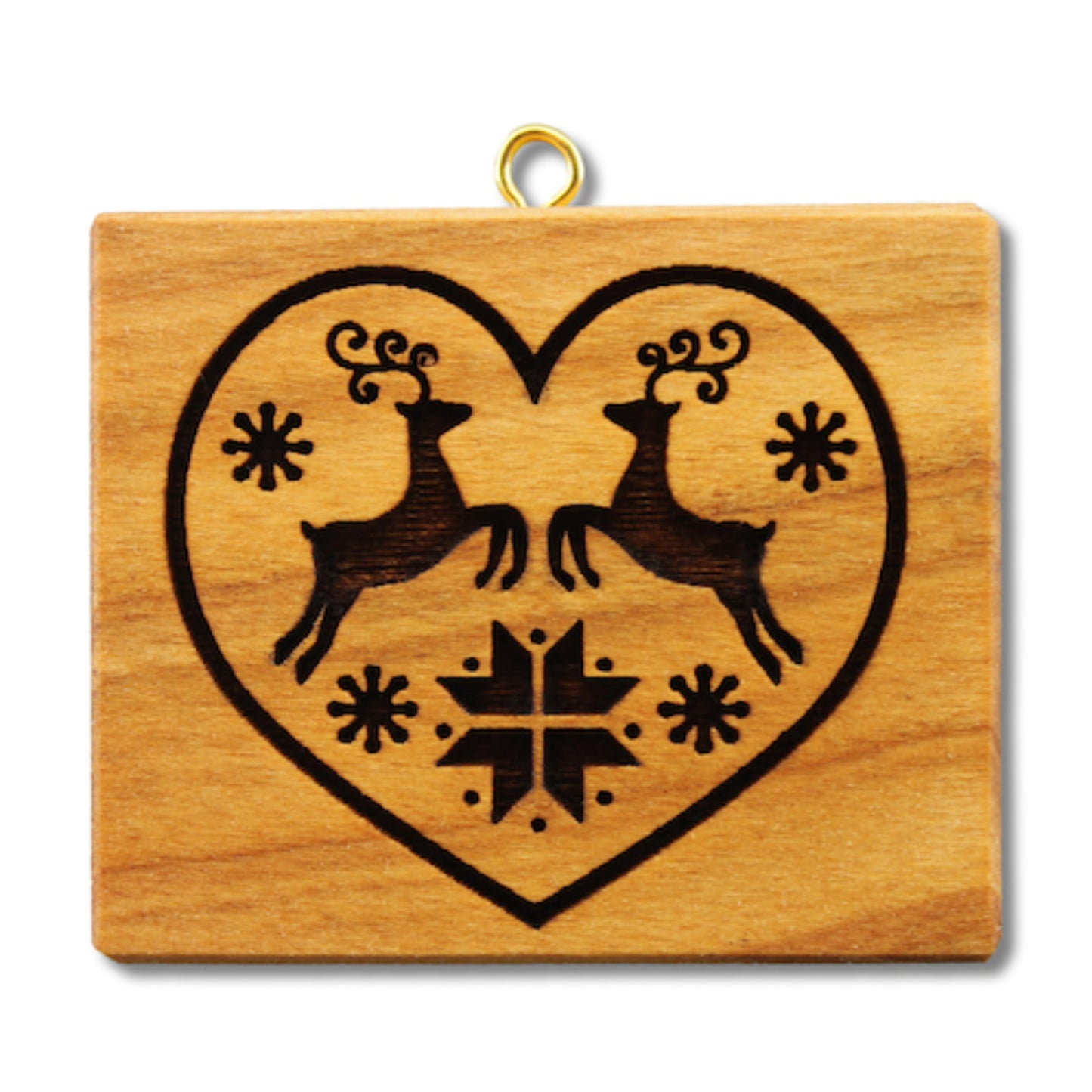Herz mit schwedischem Hirschmotiv (308)