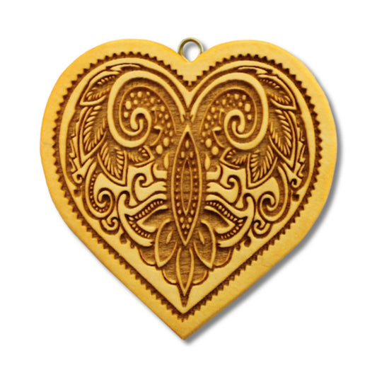 Herz mit Blättern (310)