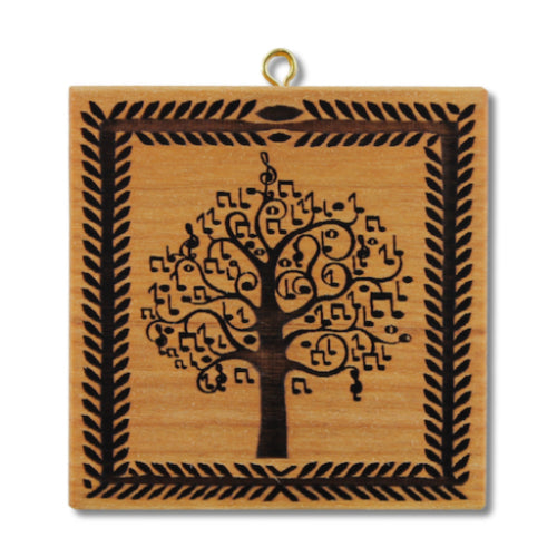 Lebensbaum mit Musiknoten (406)