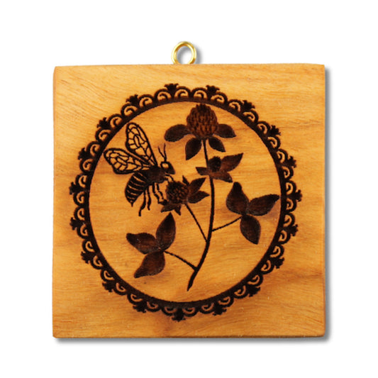 Biene auf Klee (433)