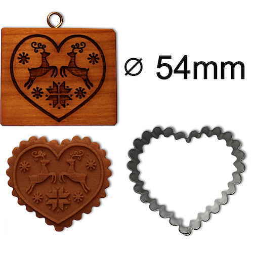 Ausstecher Herz 54mm