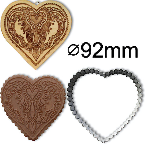 Ausstecher Herz 92mm
